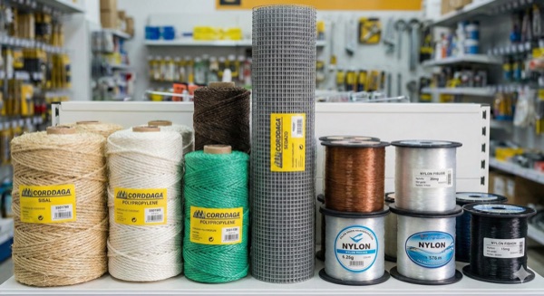 Cordeles, Cedazo y Nylon